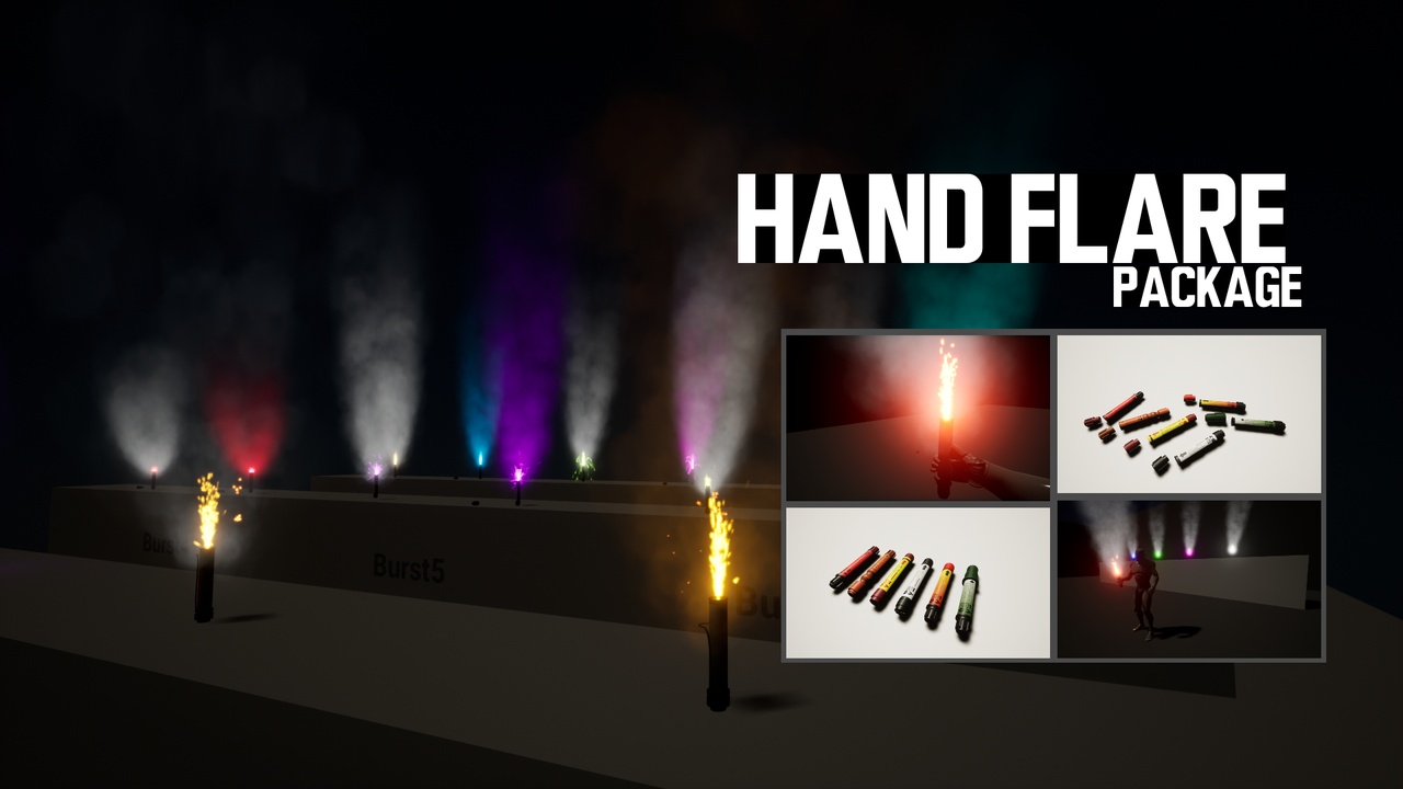 Media 1 for listing Hand flare package