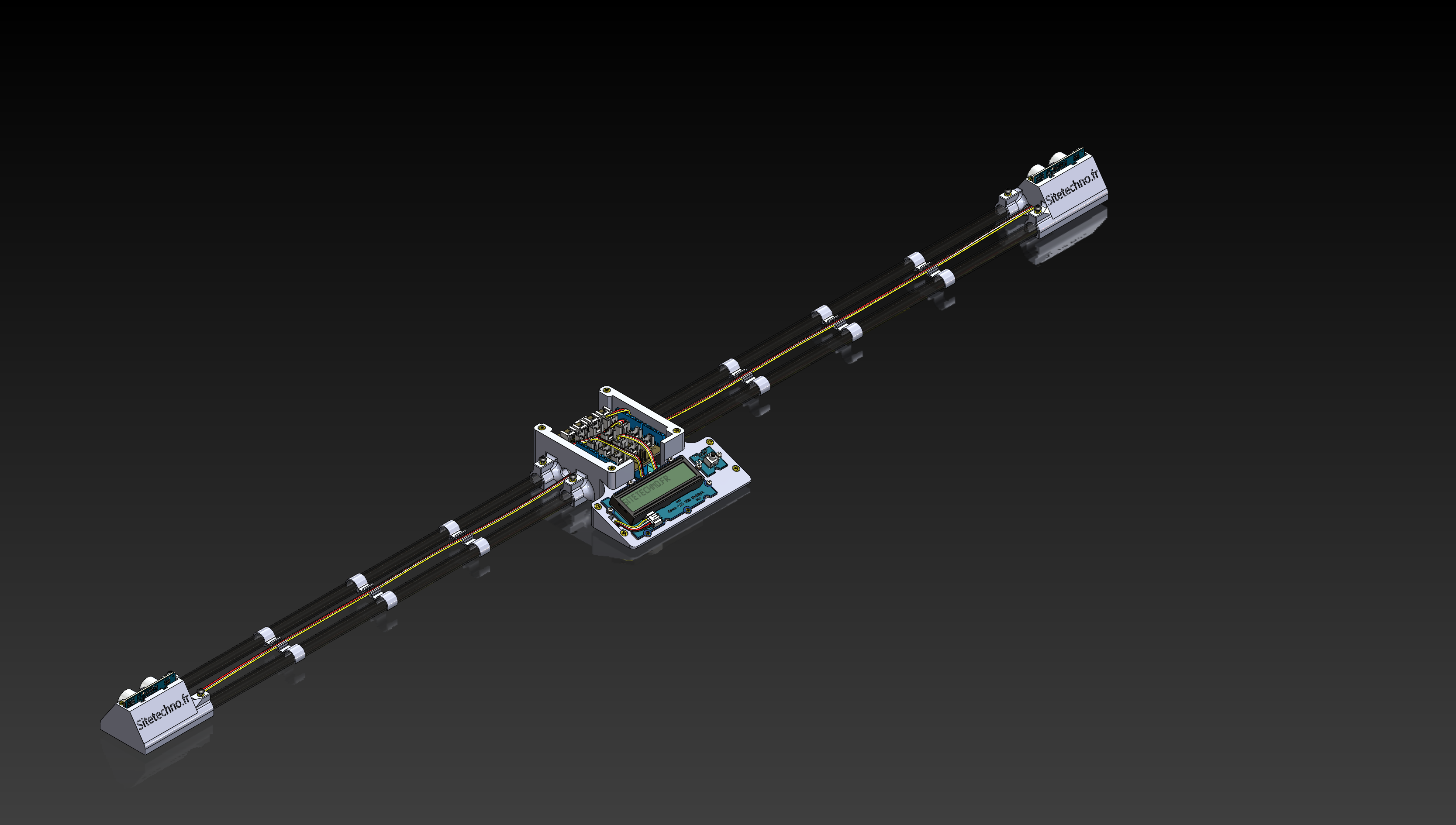 Speed radar (section type) - Full version / Radar vitesse - Version ...