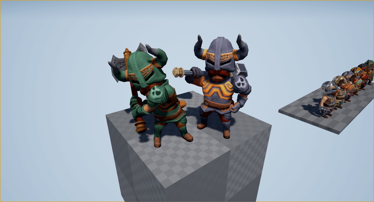 商品 Animated Stylized Warrior 的媒体 1
