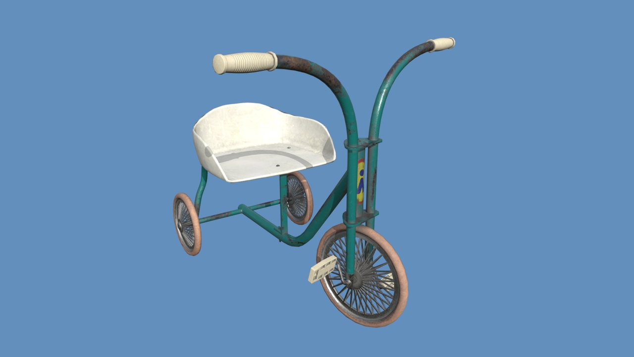 Media 1 for listing Old Tricycle
