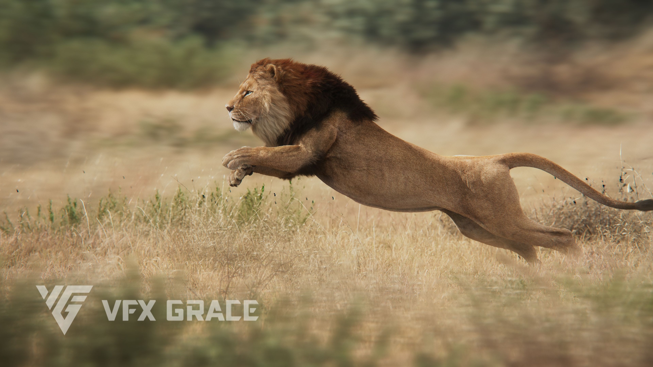Media 1 for listing Male Lion Animation - UE Character Asset