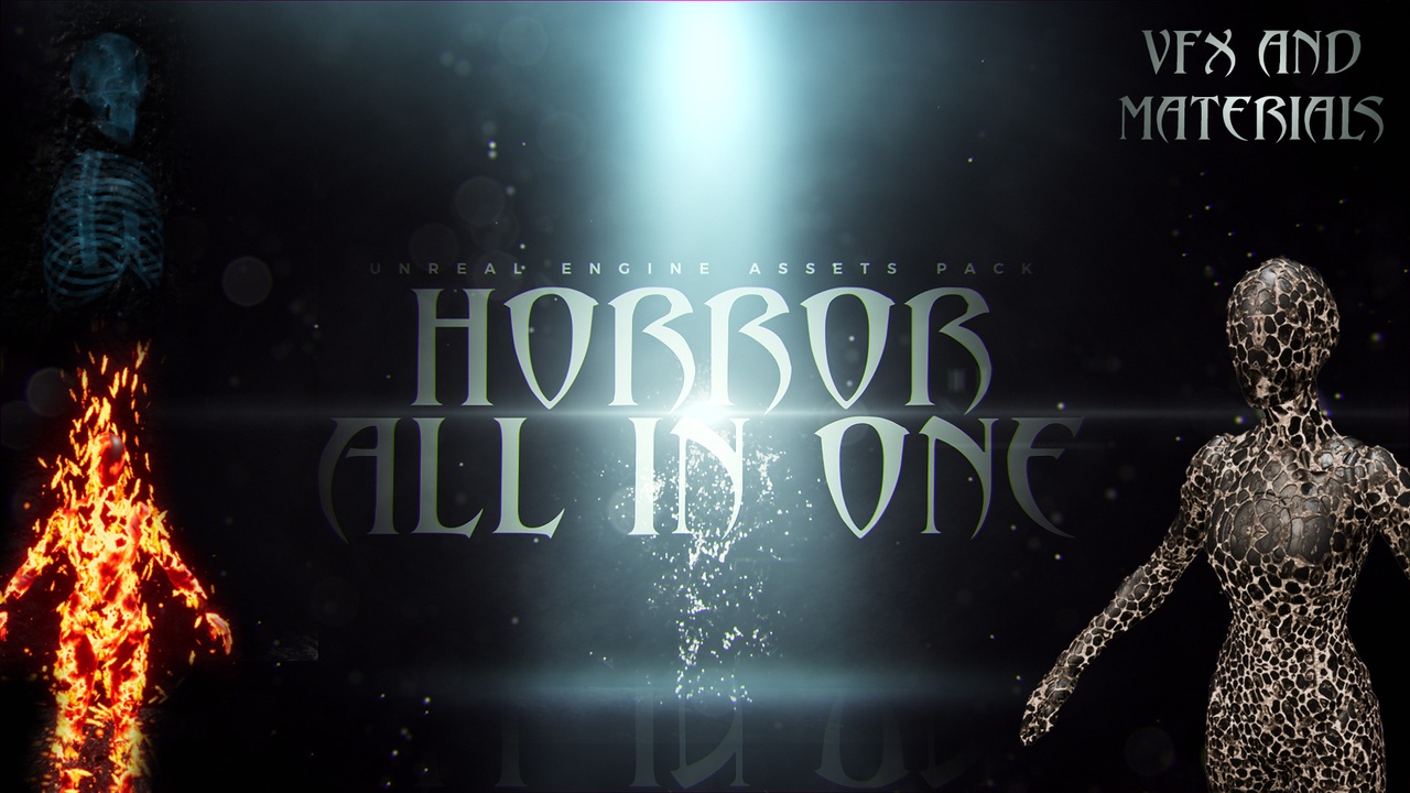 Media 1 for listing Horror All In One - VFX and Materials for Games