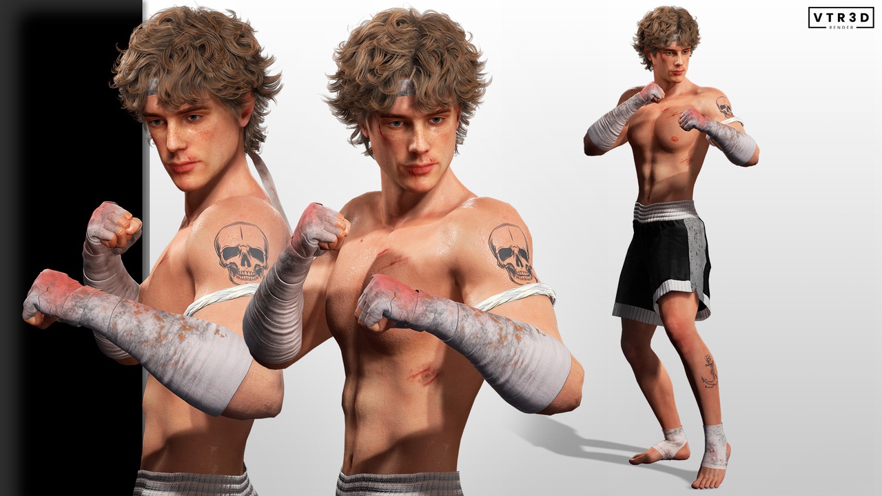 Media 1 for listing Ultra realistic fighter