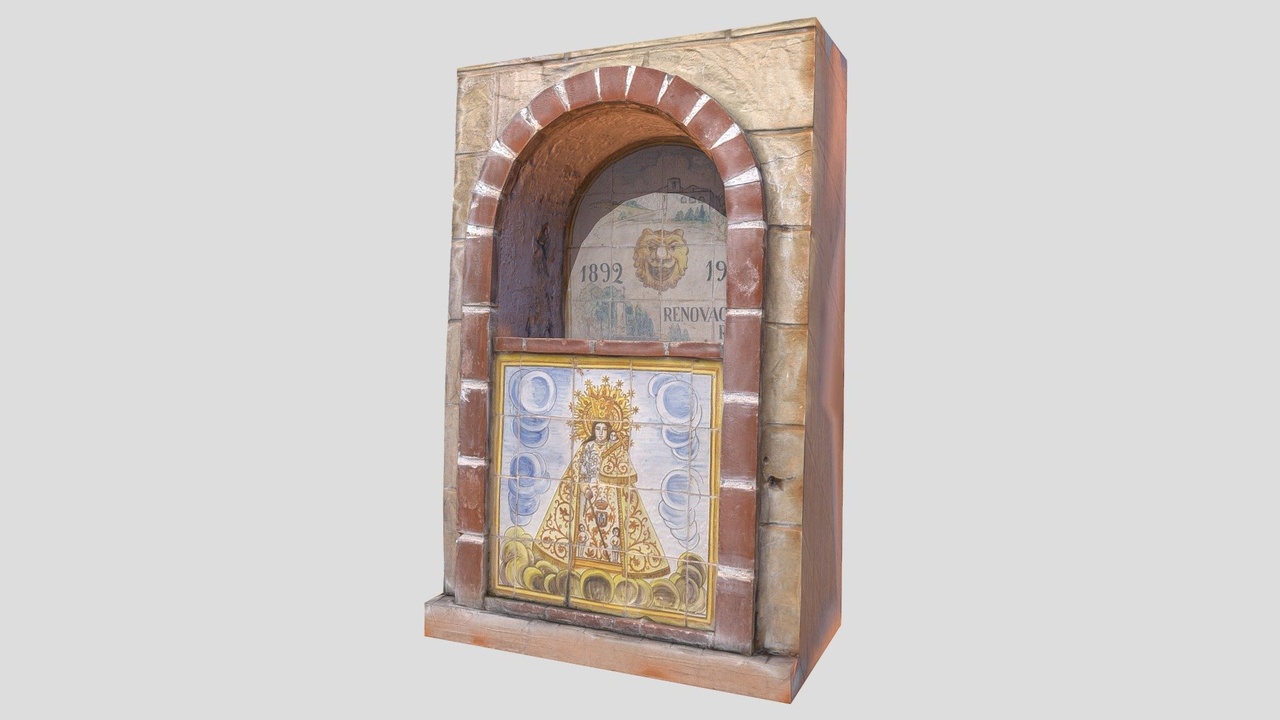 Media 1 for listing Brick Fountain with tiles
