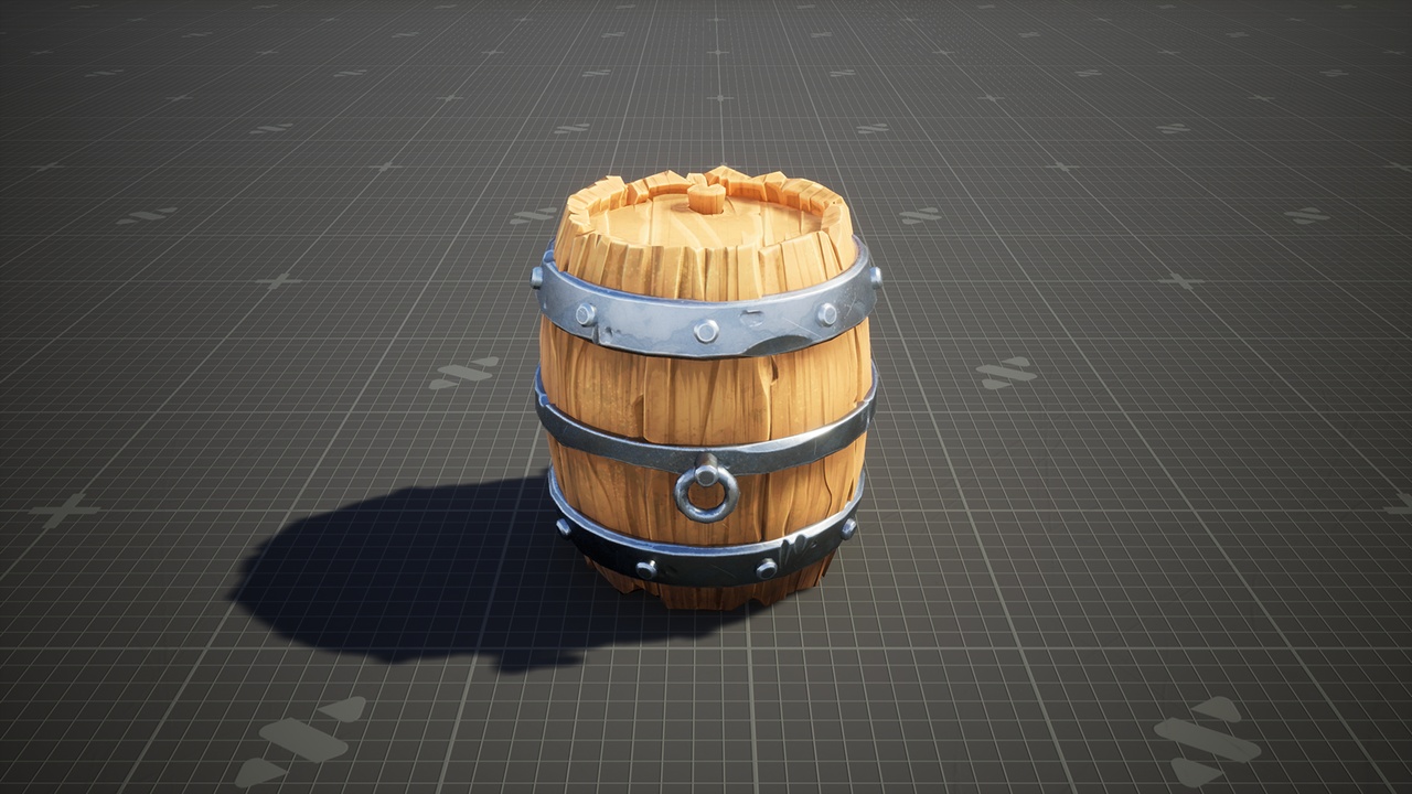Media 1 for listing Stylized Barrel