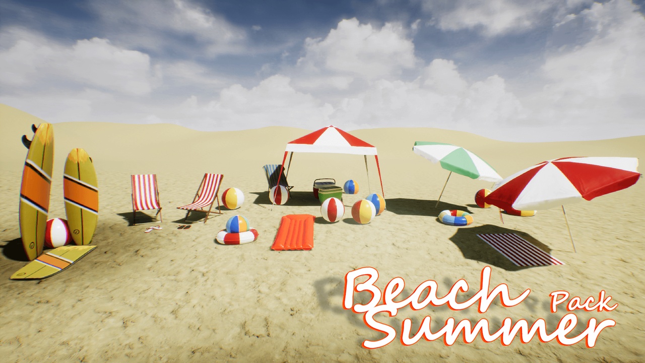 Media 1 for listing Beach Summer Pack