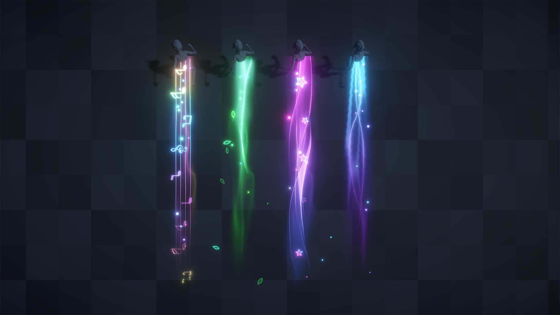Unity Vfx Ribbon Unity VFX Character Trail Effect Pack2 | Fab