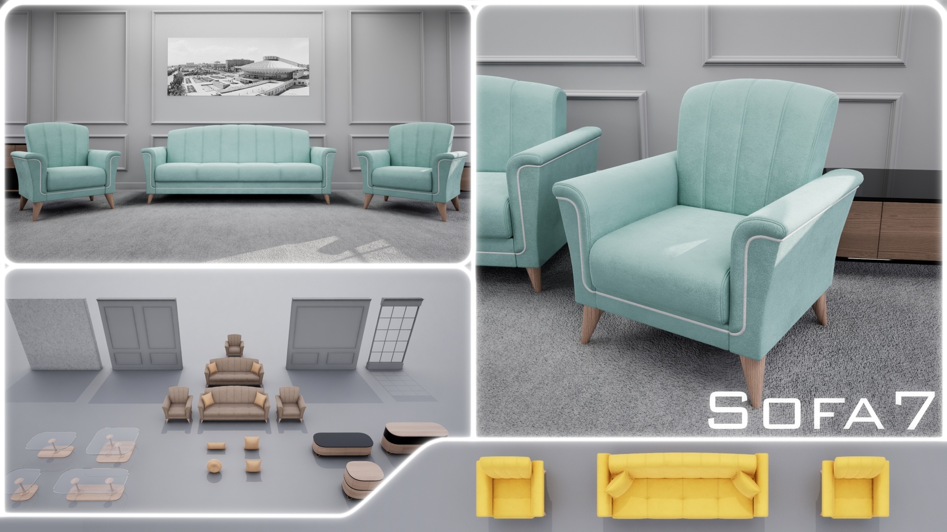 Media 1 for listing Furniture Sofa 7