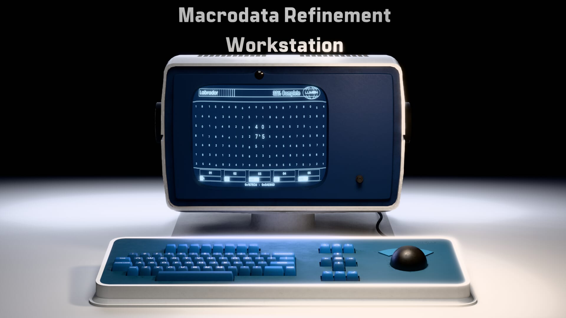Severance - Lumon Macrodata Refinement Terminal | Fab