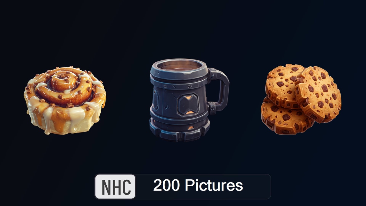 Media 1 for listing NHC  - Stylized Café Props