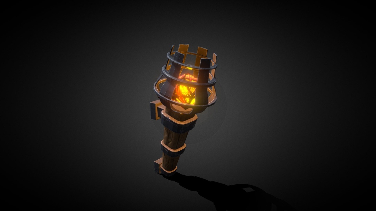 Media 1 for listing Stylized Torch