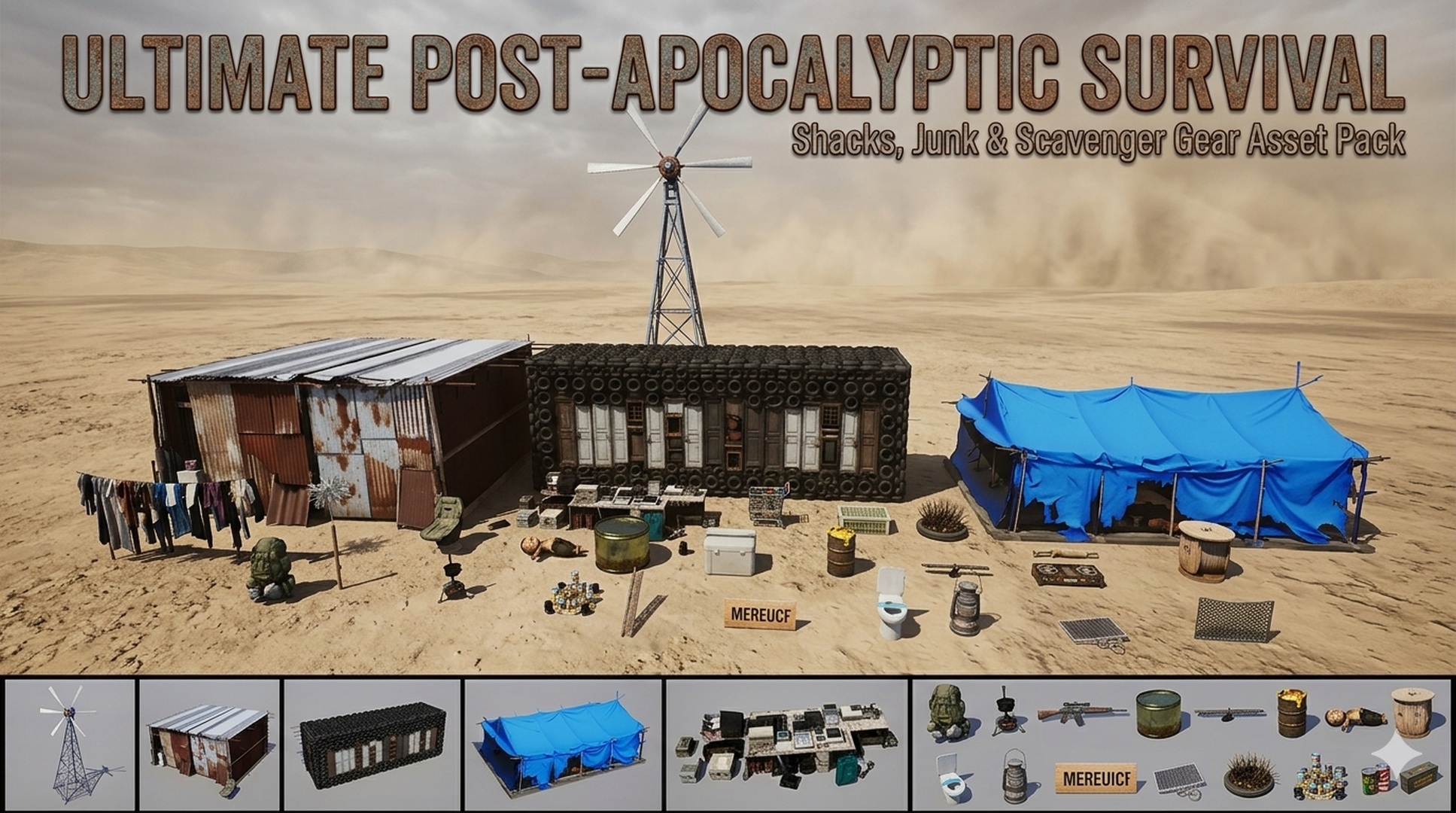 Ultimate Post-Apocalyptic Survival - Shacks, Junk & Scavenger Gear | Fab