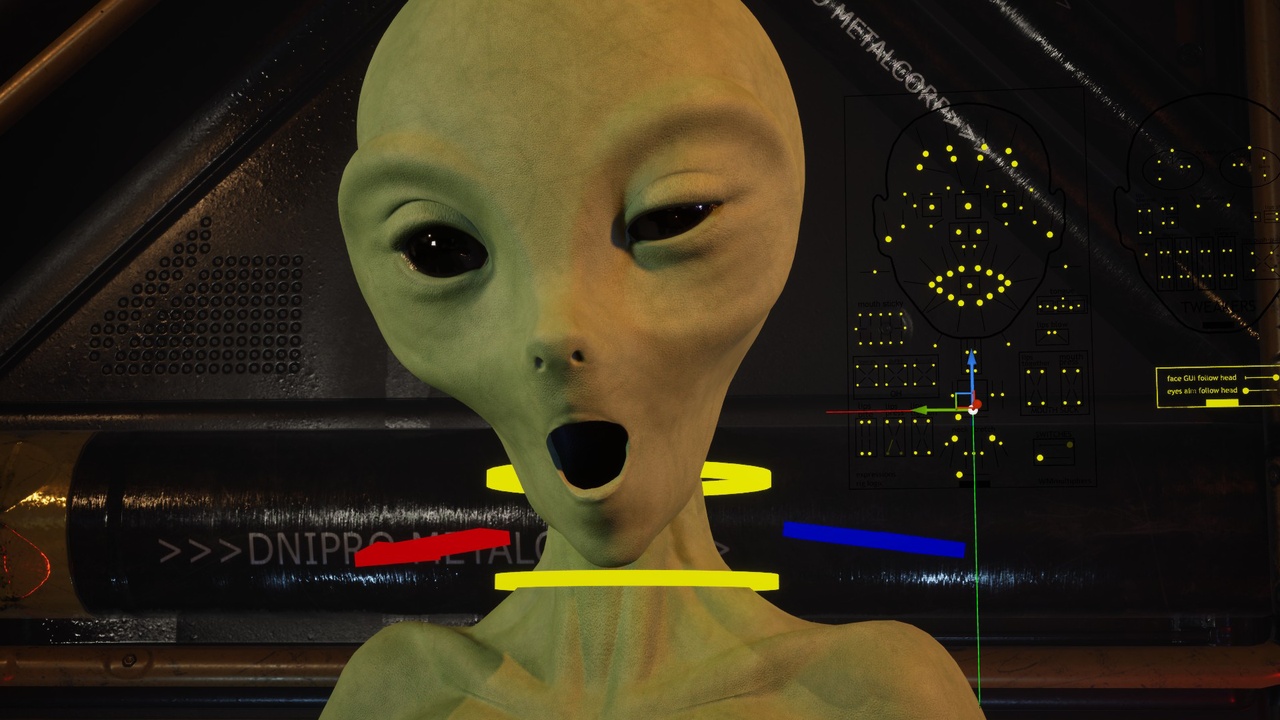 Media 1 for listing Metahuman Completed - Alien [Actor Shop]