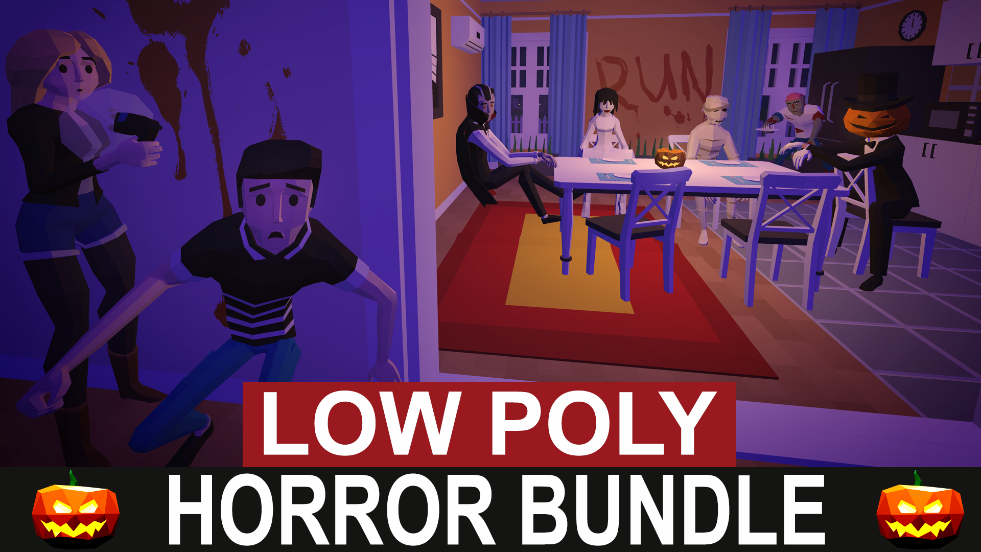Low Poly Horror Bundle | Fab