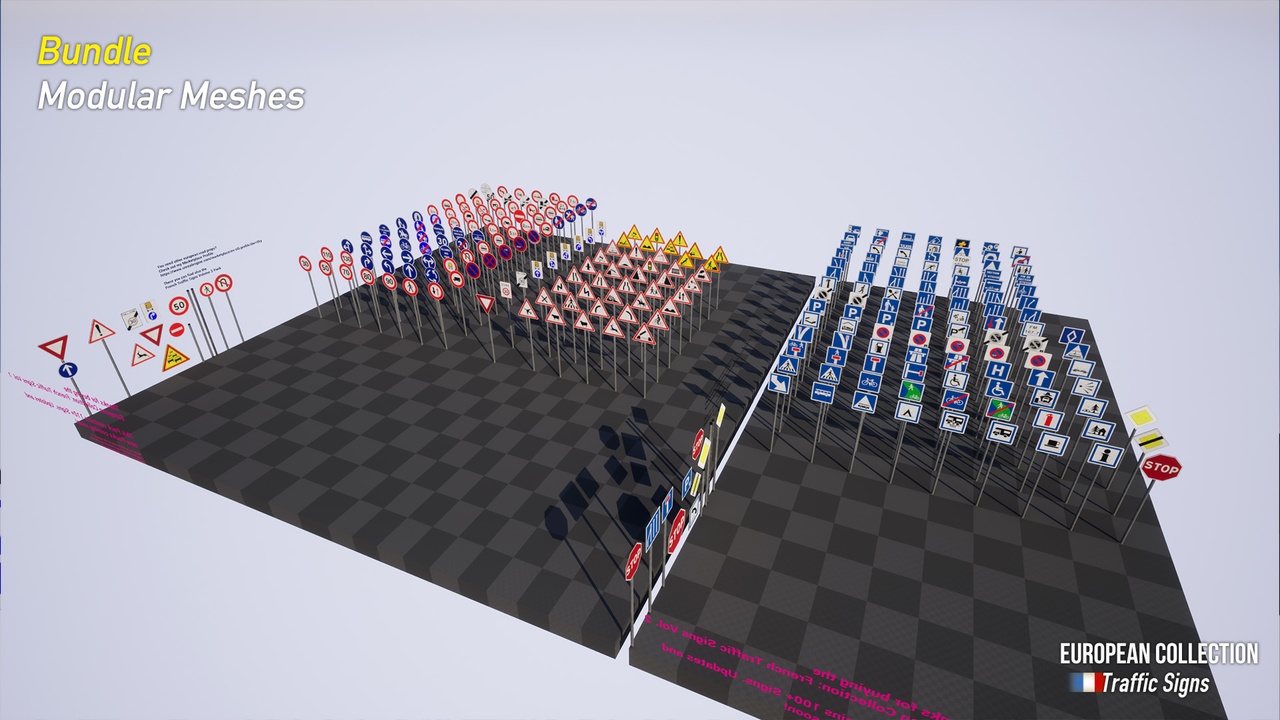 Media 1 for listing French Traffic Signs Bundle