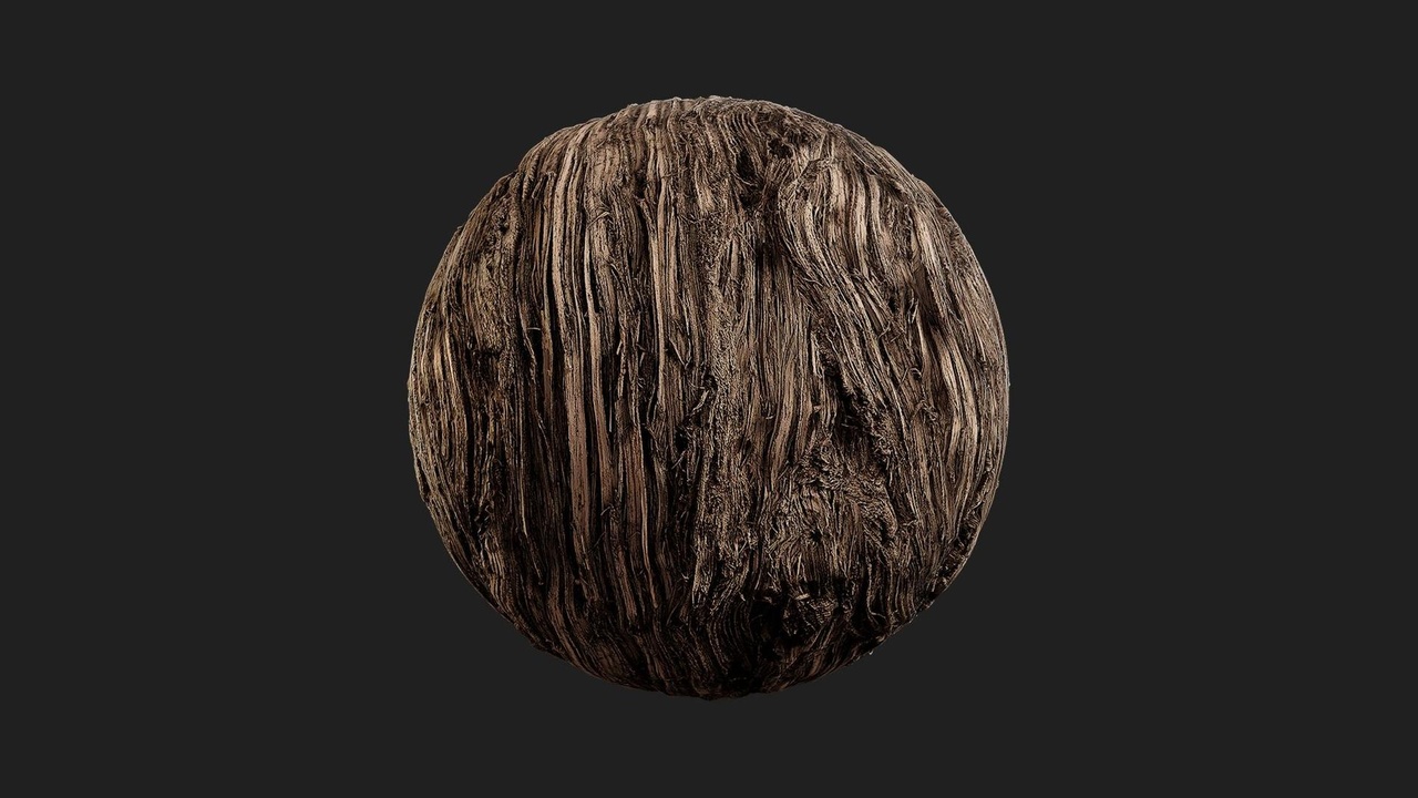 Media 1 for listing Desert American Tree Bark Wood Rough 04