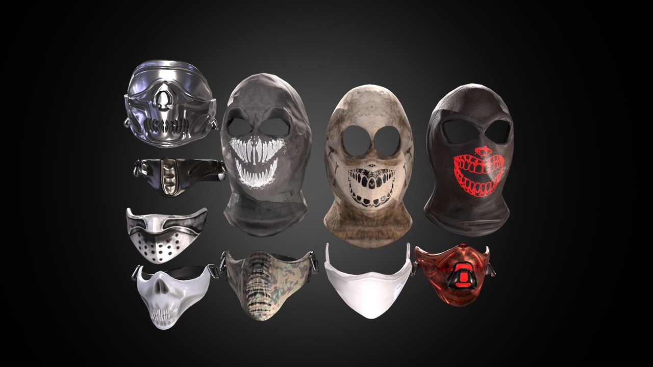 商品 Army Masks Pack 2 的媒体 1