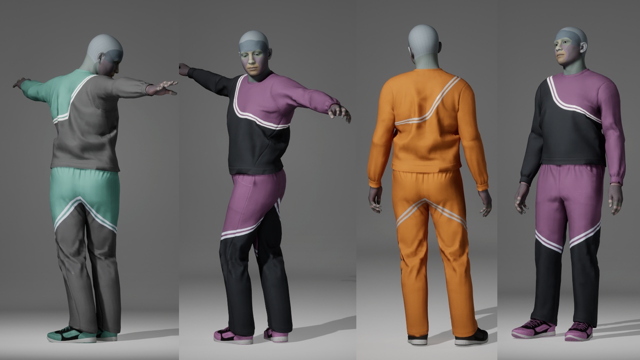 商品 SportSwearSuit Can Change Color 的媒体 1