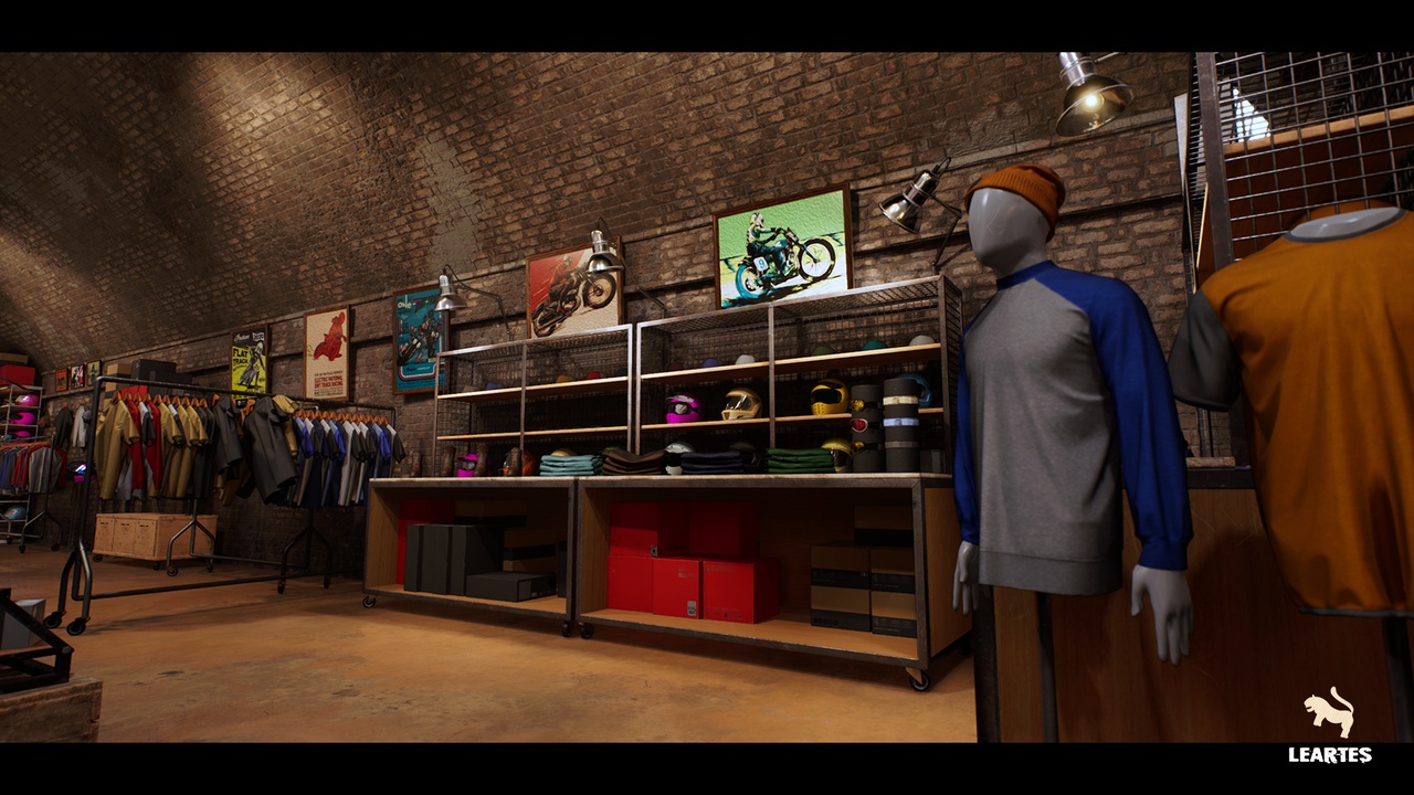 商品 Motorbike Shop Environment ( Motorbike Shop Environment Motorbik Shop Motor ) 的媒体 1