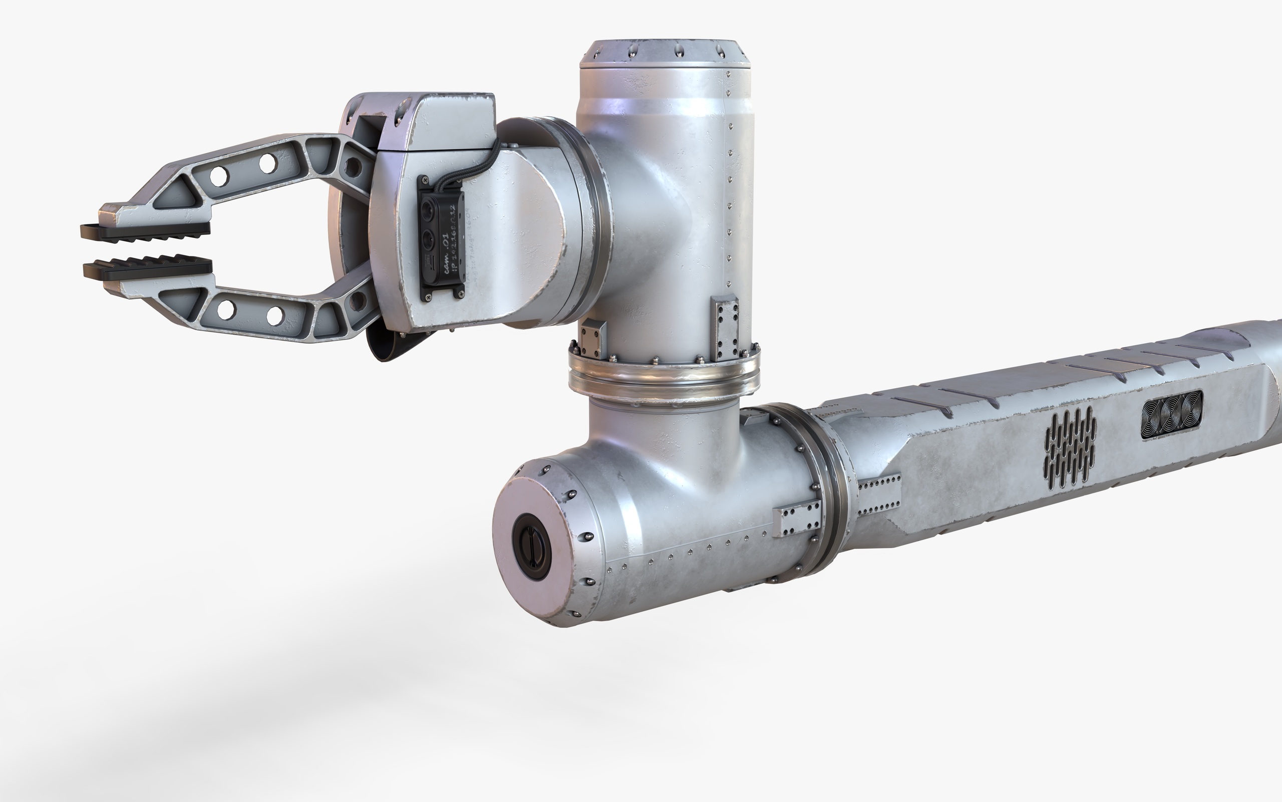 Media 1 for listing Robotic Manipulator Arm with Integrated Camera and Gripper