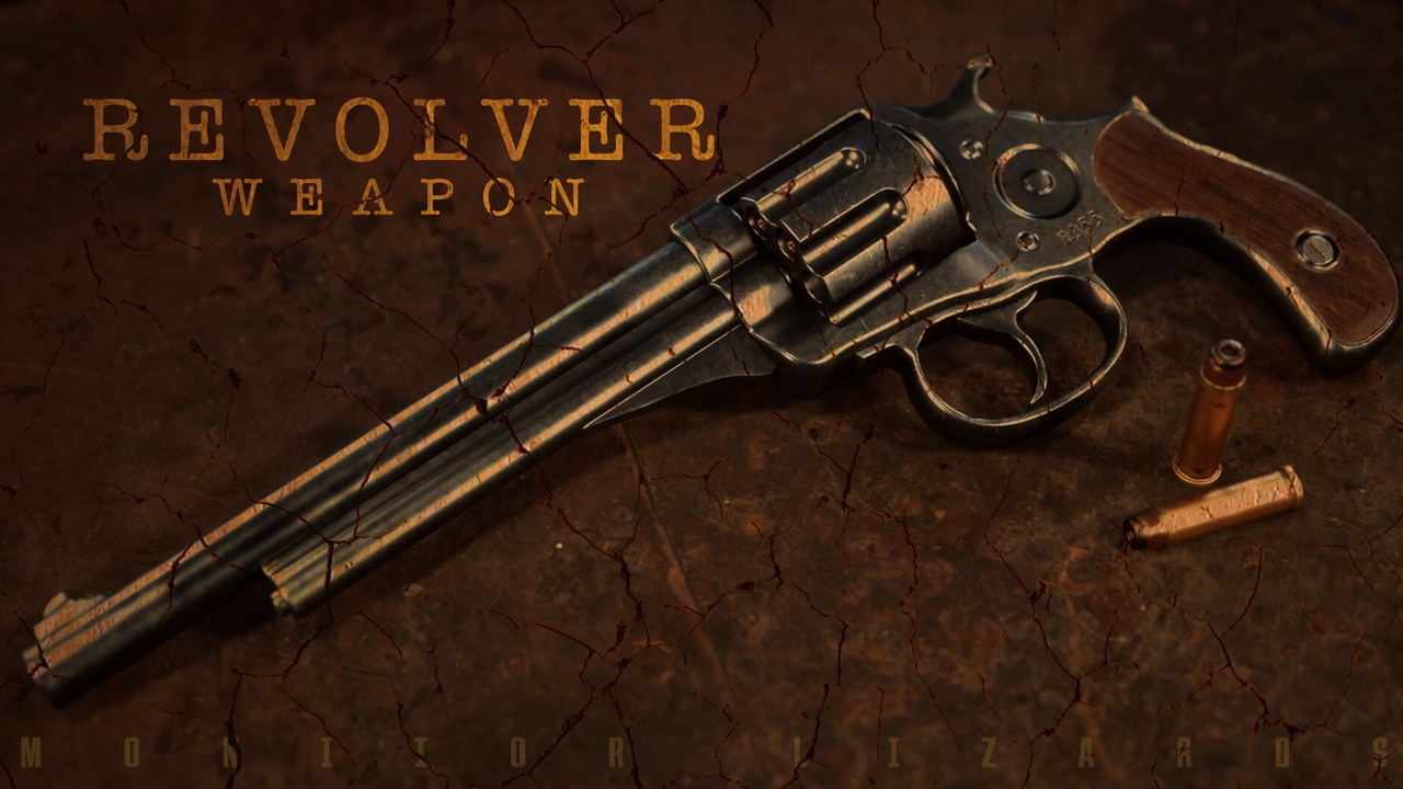 Media 1 for listing Revolver Weapon (Animated)