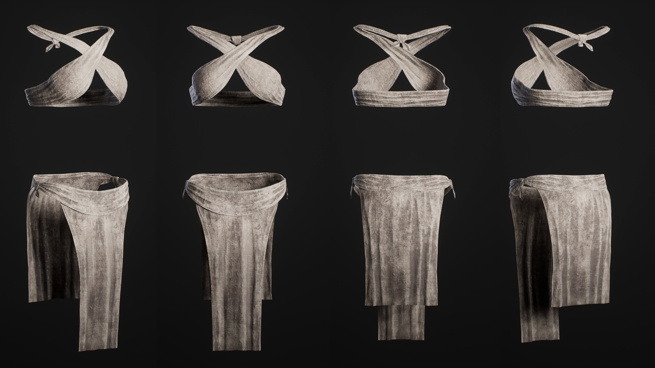 Media 1 for listing Female Loincloth - Metahuman