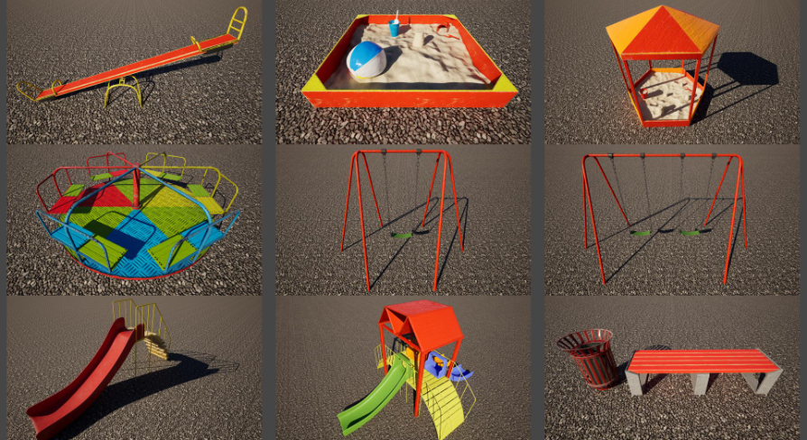 Playground pack | Fab