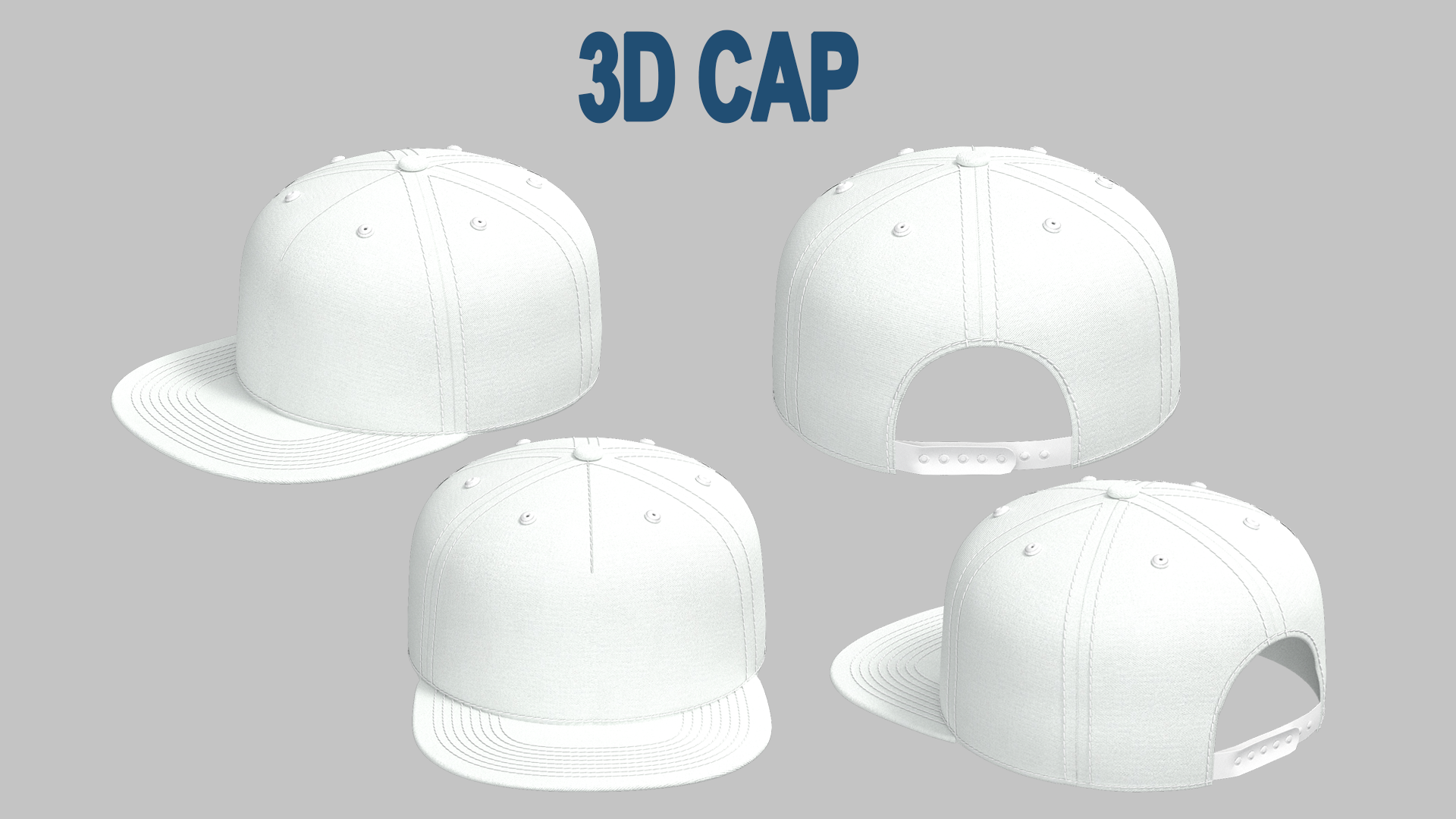 MetaHuman Cap Asset – Customizable Baseball Hat (FBX / CLO3D Source) | Fab