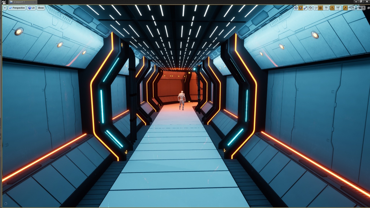 Media 1 for listing Modular Hexagonal Sci-fi Prison Level