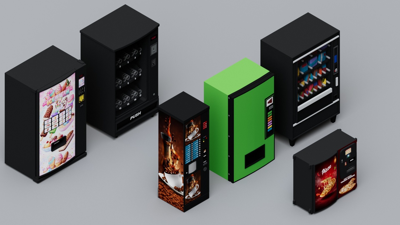 Media 1 for listing 6 Vending Machine Mega Pack Collection