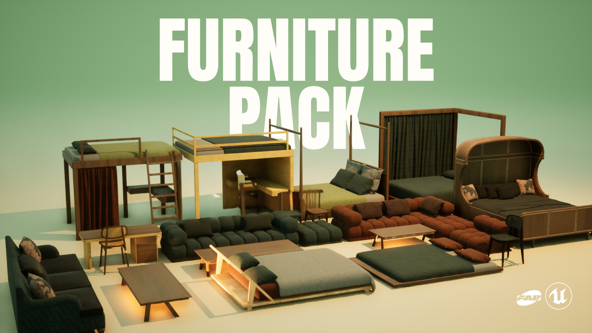 Furniture & Bedroom Pack | Fab