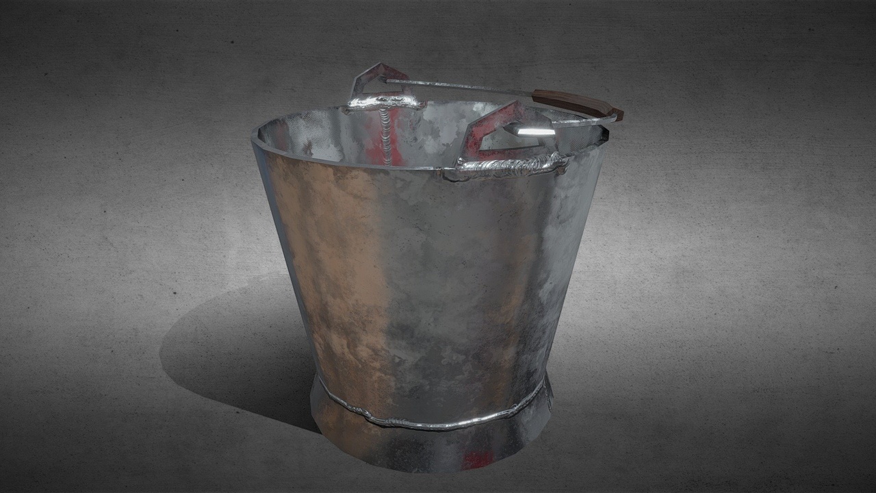 Media 1 for listing Simple Metal Bucket
