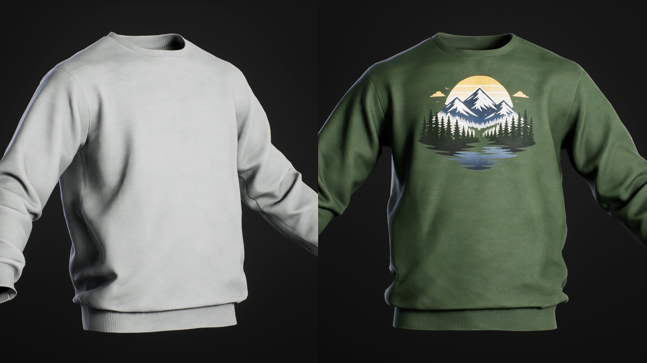 Media 1 for listing Sweatshirt- Metahuman