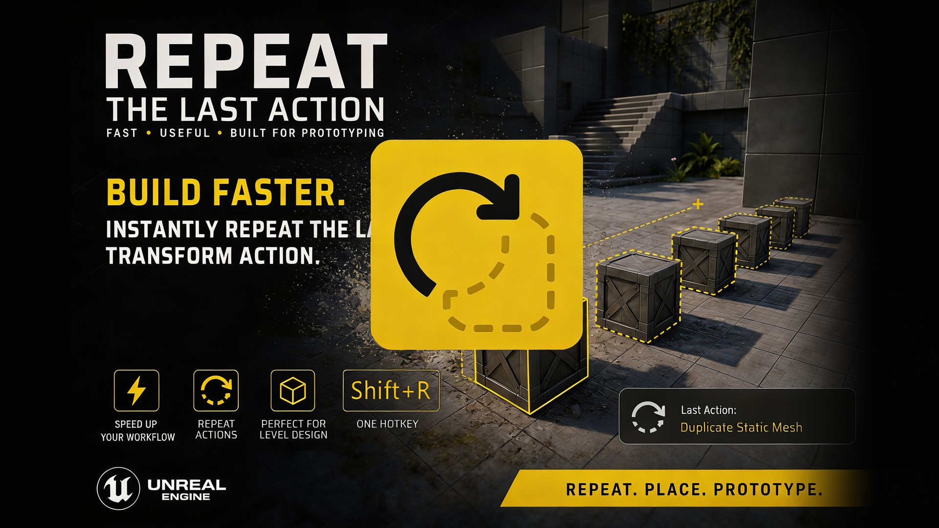 Quick Repeat Repeat the Last Action | Fab