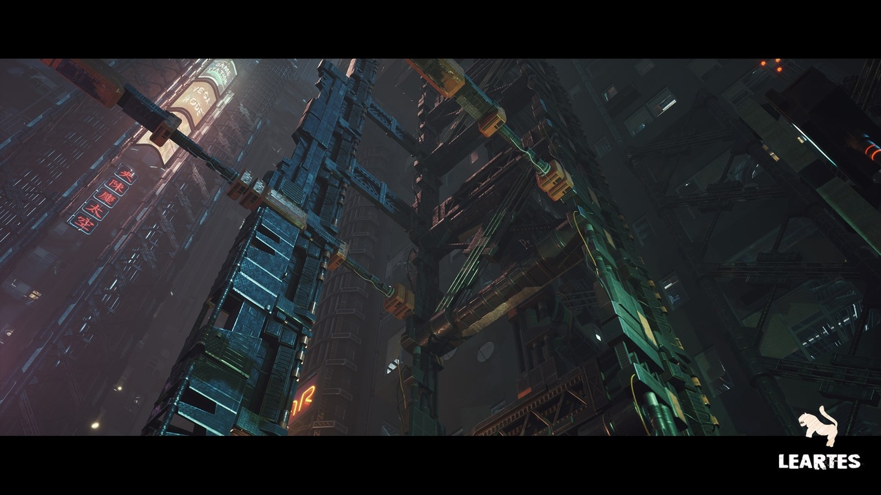 Media 1 for listing Cyberpunk / Futuristic Structures Set ( Cyberpunk Pack 21 Assets Futuristic )
