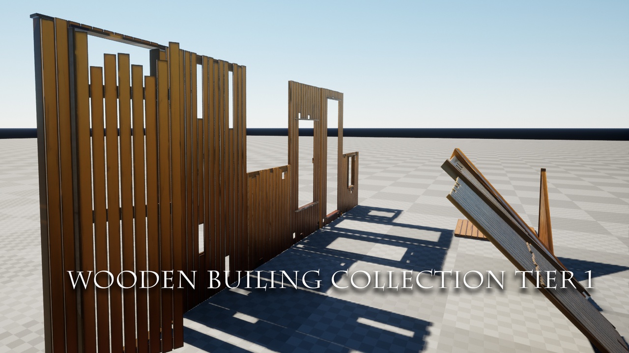 Media 1 for listing Wooden Building Collection Tier 1