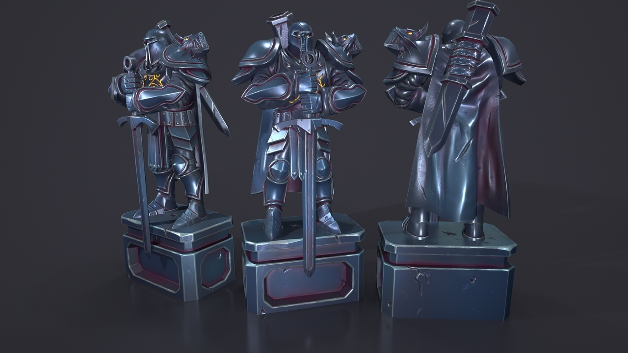 Media 1 for listing Statue Knight