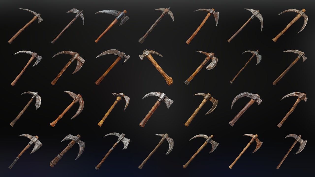 Medios 1 para el artículo Pickaxe - Icon Pack