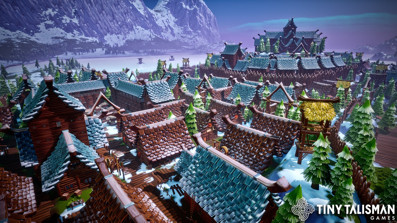Media 1 for listing Stylized Viking Town Pack