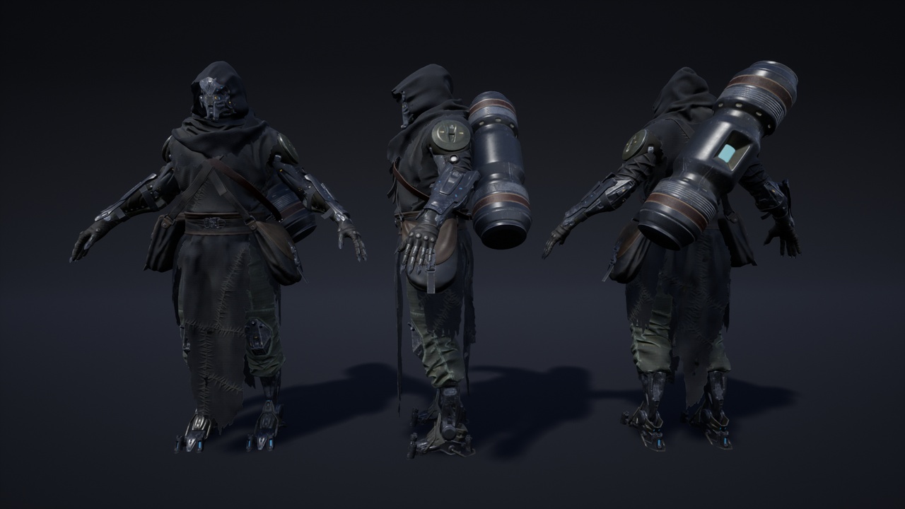 Media 1 for listing Sci-Fi Character 05 (Crow)