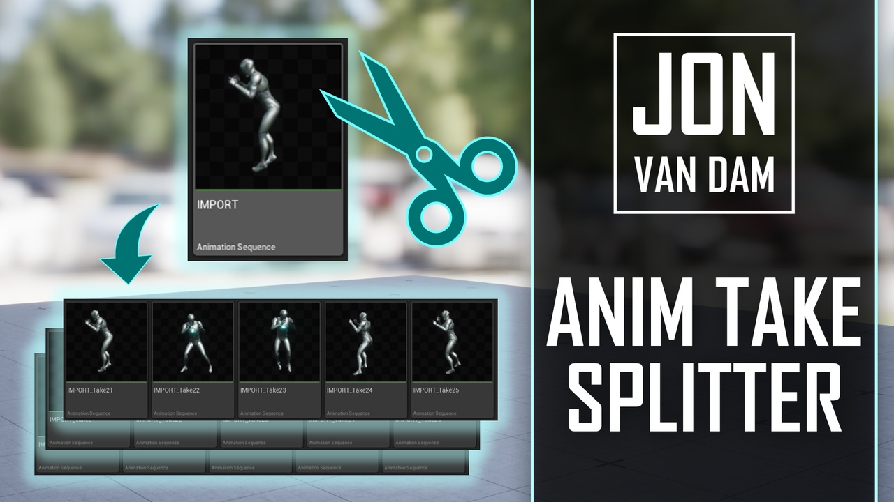 Media 1 for listing Anim Take Splitter