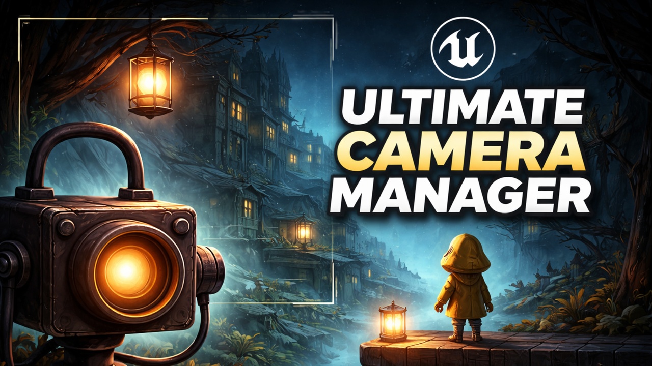 Media 1 for listing Camera Manager - Cinematic Follow/Side scroll Camera System