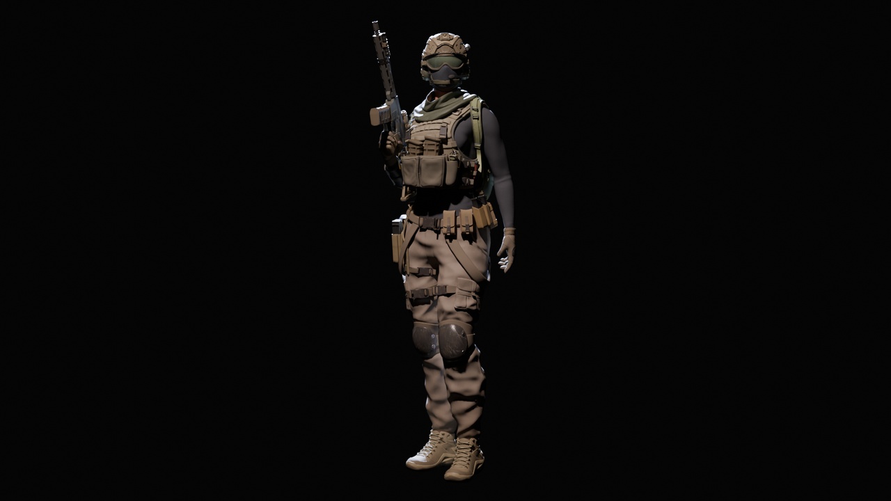 Media 1 for listing Soldier Girl