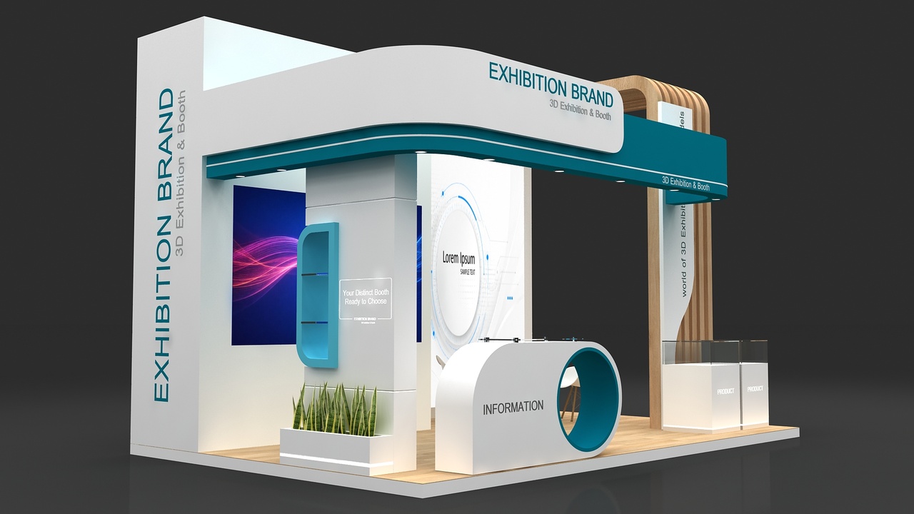 Media 1 for listing exhibition stall booth kiosk