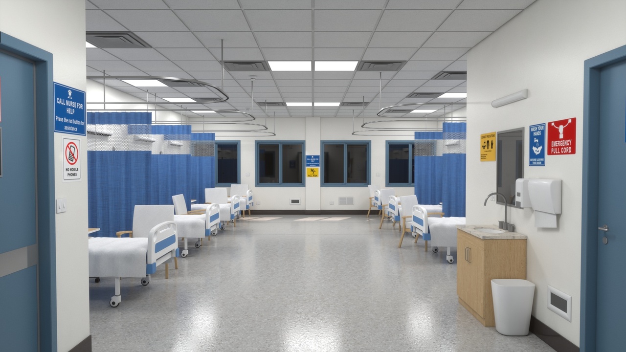 Media 1 for listing Modular Hospital Patient Room Kit