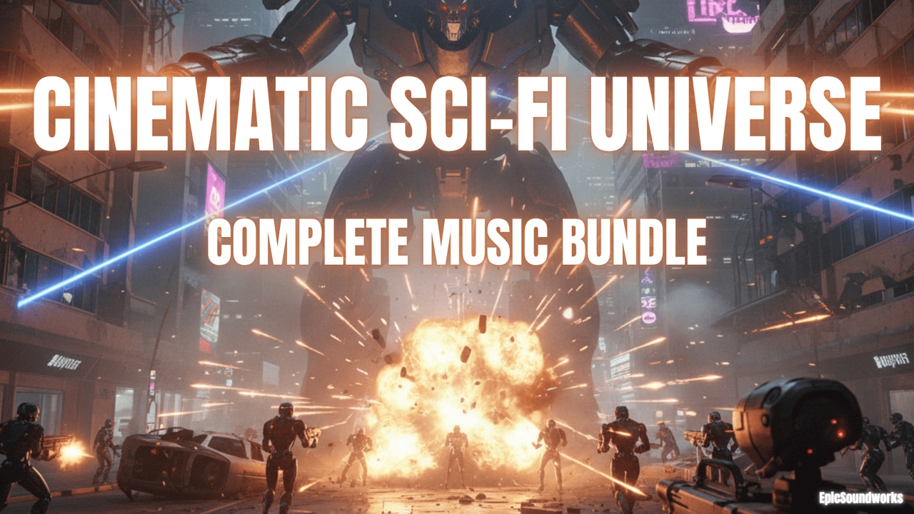 Media 1 for listing Cinematic Sci-Fi Universe - Complete Music Bundle