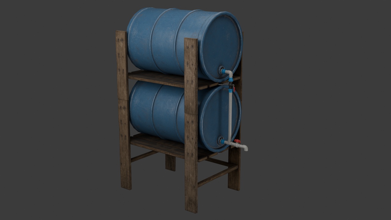 Media 1 for listing Water Barrel 01