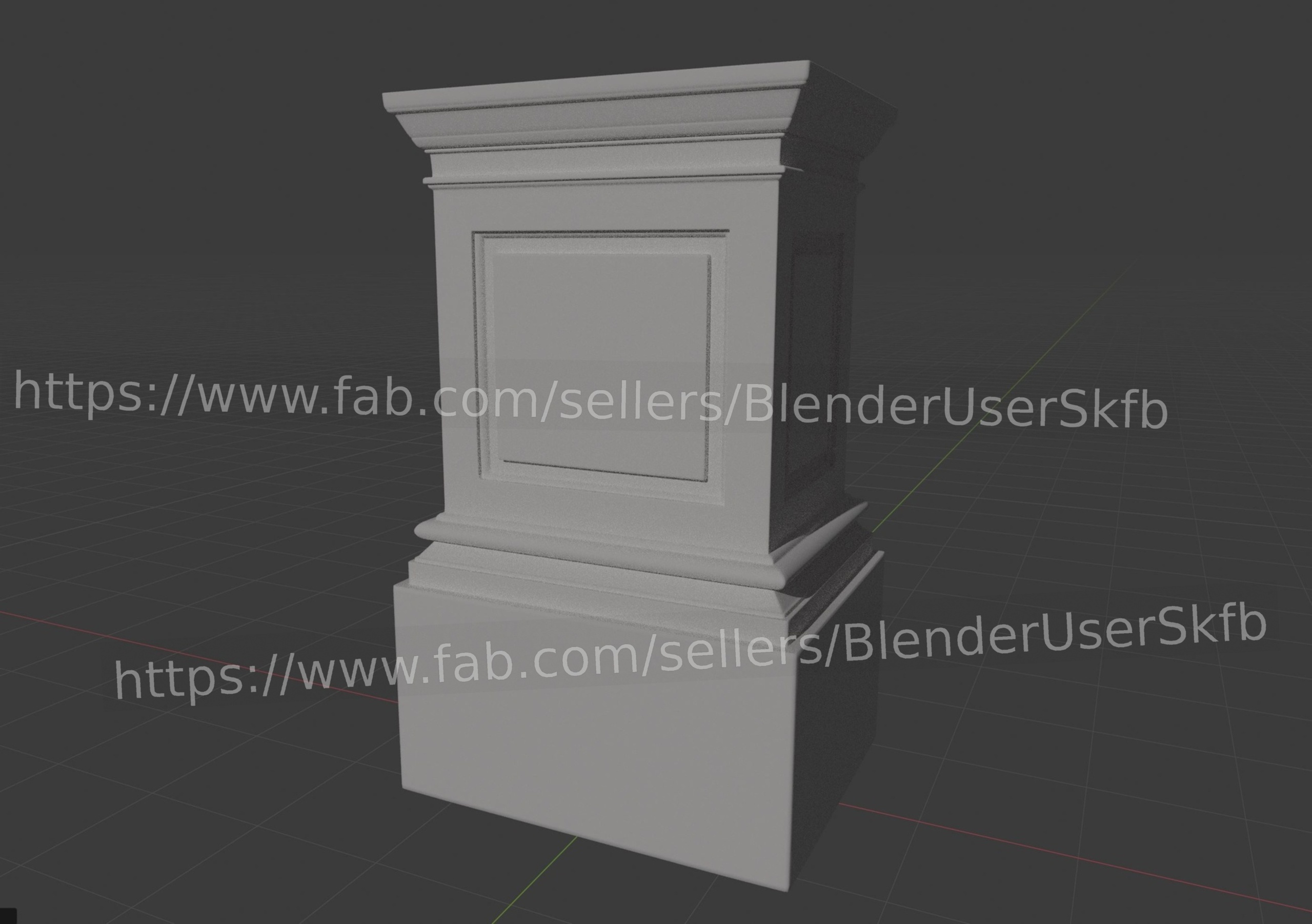 Media 1 for listing Sculpture Pedestal