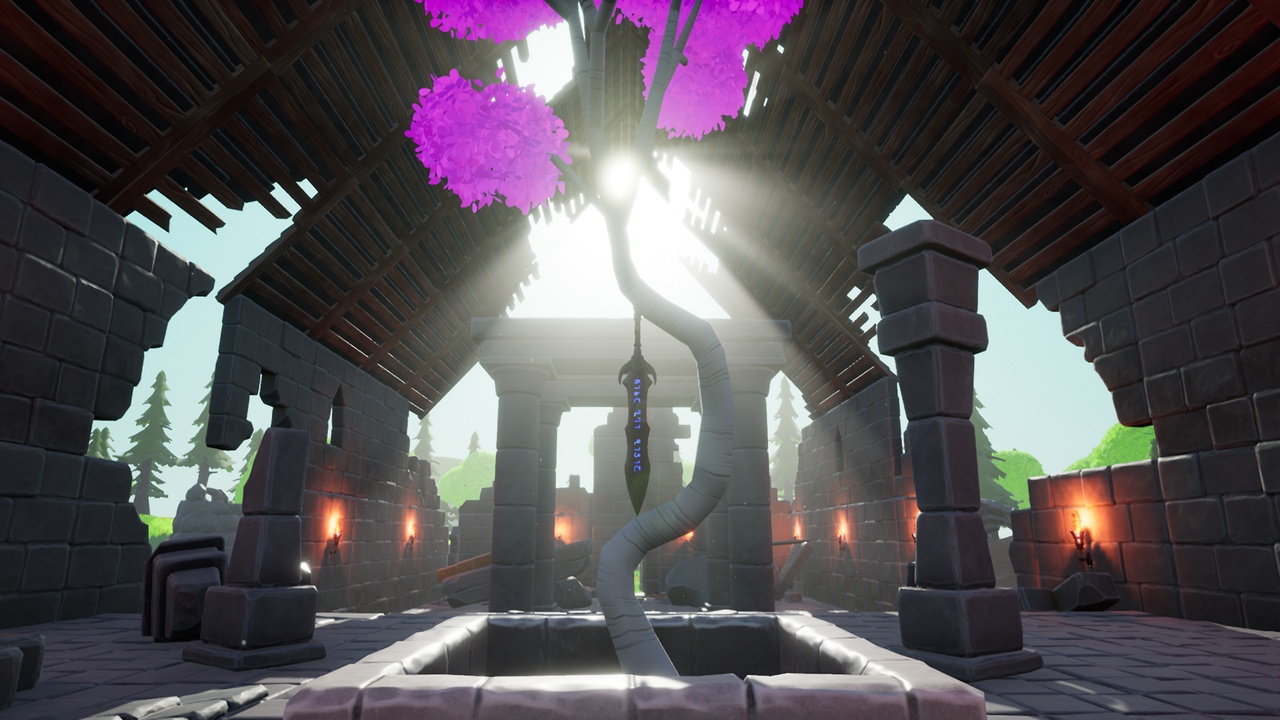 Media 1 for listing Stylized Ruined Castle