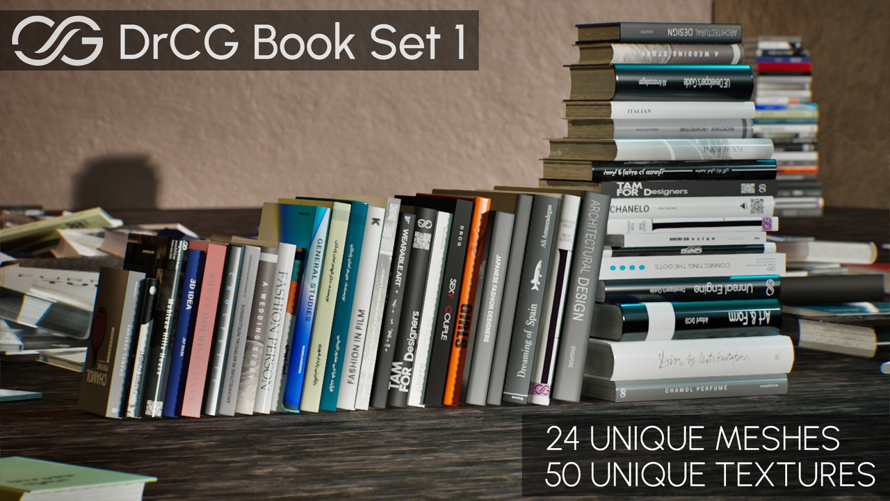 Media 1 for listing DrCG Book Set Vol 01 (1200 UE Books - 50 Books Material in 24 Variations)